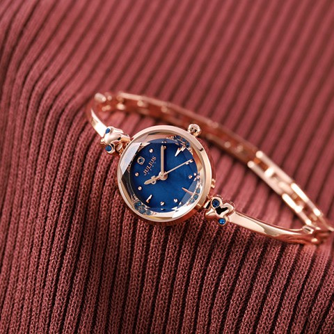 Đồng hồ nữ JULIUS JA-878 dây thép