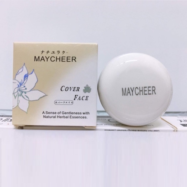 Kem Che Khuyết Điểm Maycheer Cover Face kèm cọ tém