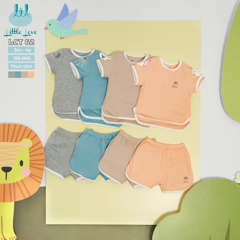 Bộ cộc hãng Lil cho bé trai bé gái