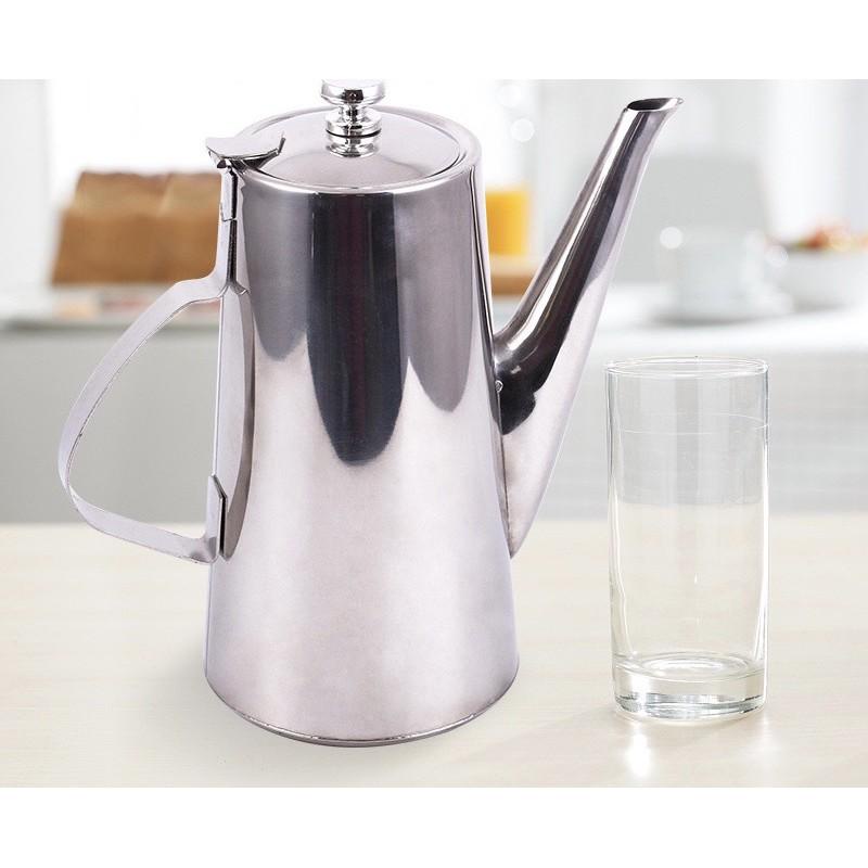 [HÀNG XỊN] Bình đựng nước trà , cafe 2L inox tốt đa năng vòi rót dài tiện dụng cao cấp | BigBuy360 - bigbuy360.vn