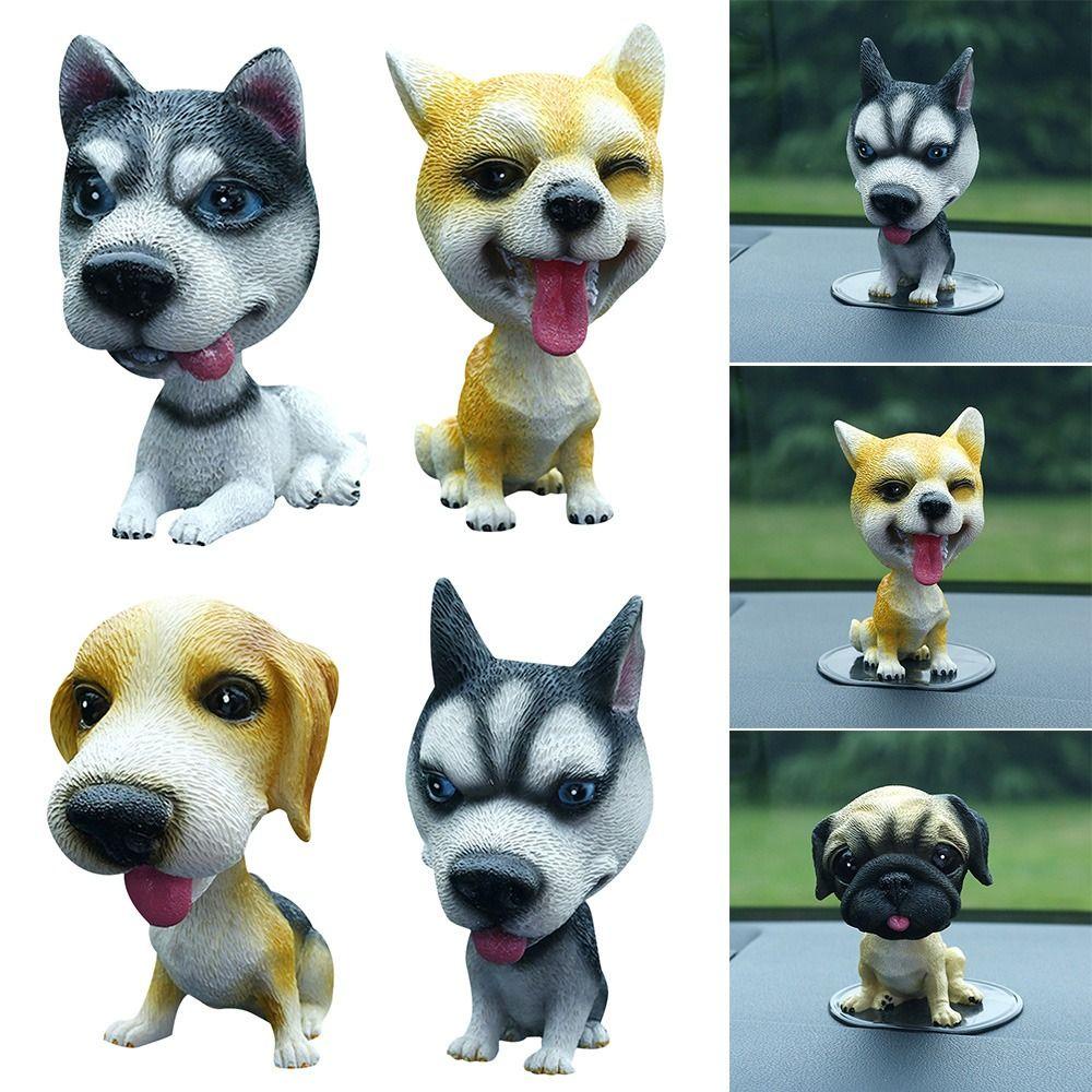 Chú Chó Lắc Đầu Dễ Thương Trang Trí Nội Thất Xe Hơi