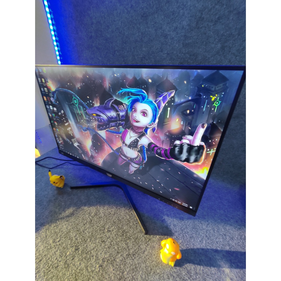 Ảnh thật - Màn Hình VSP 24inch 24" 24 inch 75Hz 100hz Full Viền V2407S Ip2407s, HDMI VGA, vesa arm- chính hãng