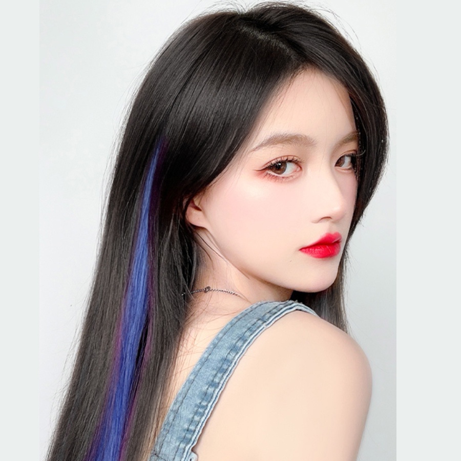 Tóc Hightlight Dài Nhiều Màu, Tóc Kẹp Light Hàn Quốc Dài 60 CM