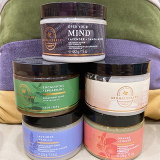 Tẩy tế bào chết bath & body works aromatherapy with natural essential oil