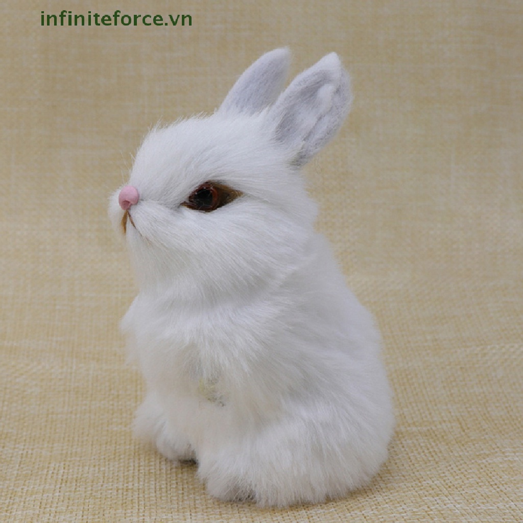 Đồ Chơi Nhồi Bông Hình Thỏ Phục Sinh Sống Động Như Thật