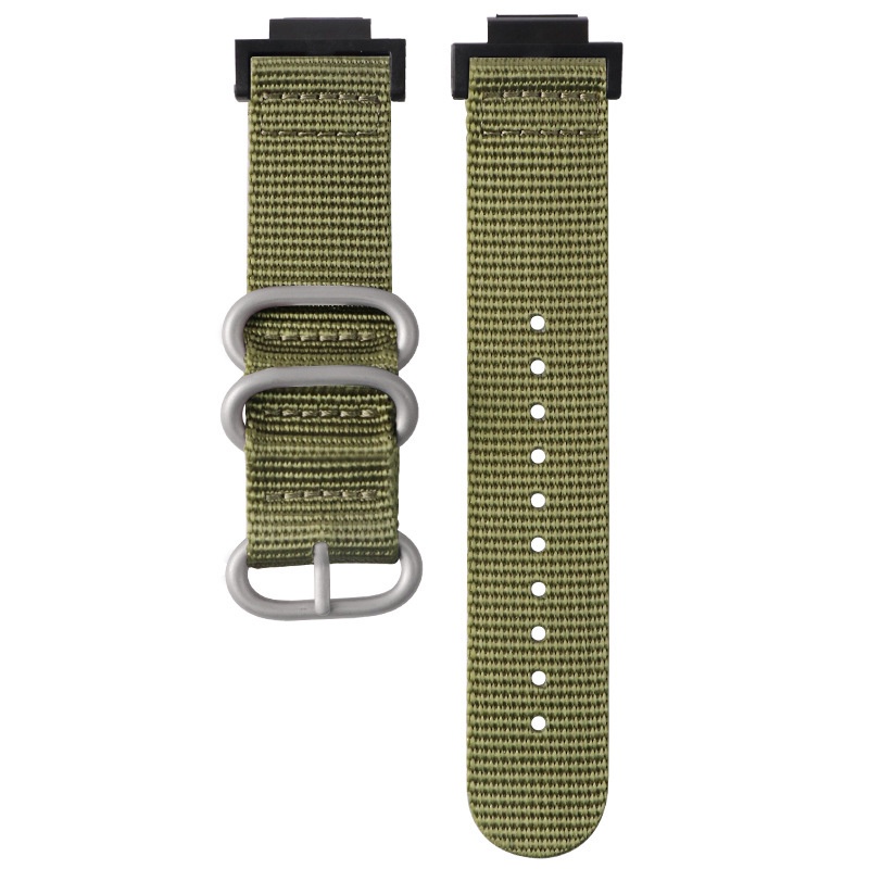 YIFILM Dây Đeo Thay Thế Bằng Vải Canvas Nylon 16mm Cho Đồng Hồ Casio G-Shock DW5600 GA-110 / 100 / 120