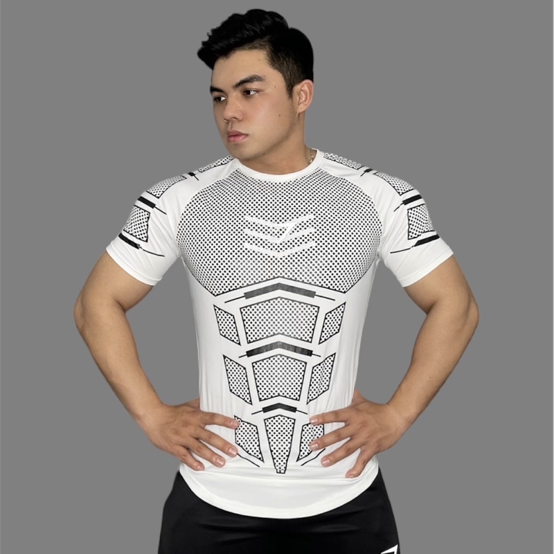 [SALE SỐC] áo gym nam GYMSHAK.ao thun thể thao nam phom body cực chất