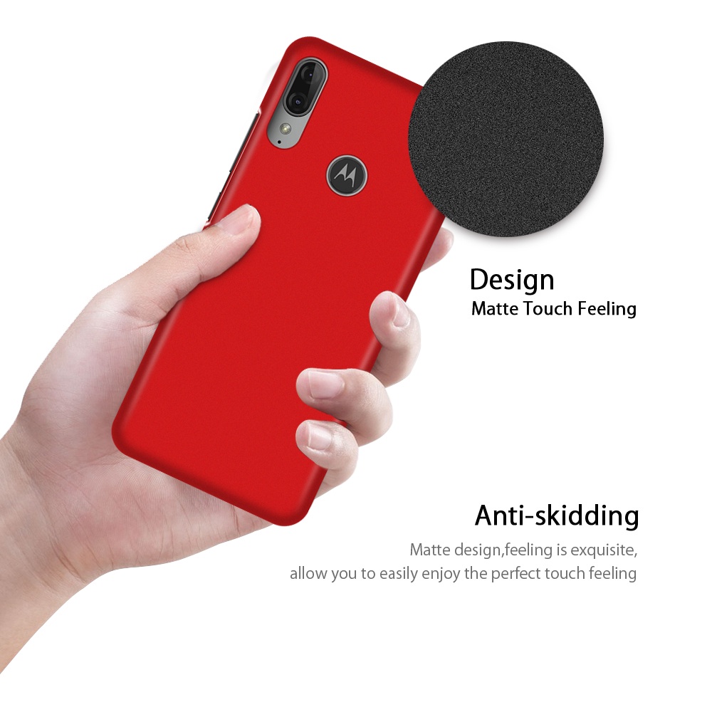 Ốp Điện Thoại Nhựa PC Cứng Siêu Mỏng Mặt Nhám Cho Motorola Moto E20 E30 E40 Edge 30 Pro Plus S X30