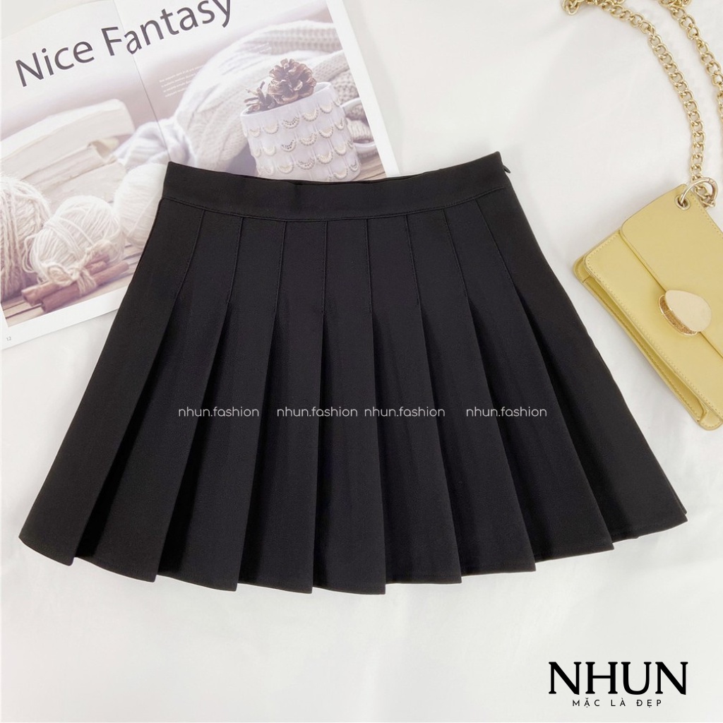 Chân váy tennis xếp ly ngắn dáng xòe chữ A thời trang nữ cao cấp trẻ trung năng động N1