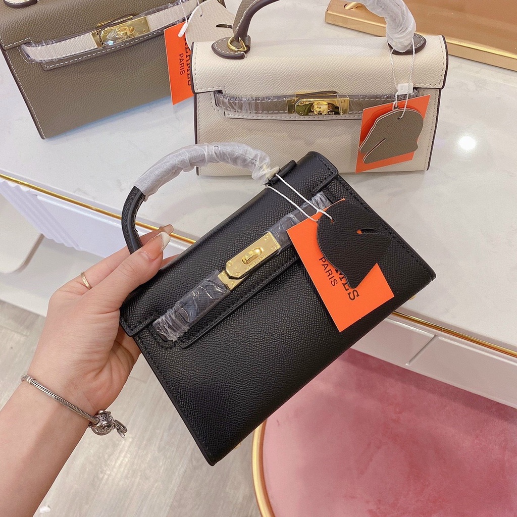 Túi HM Khóa Vàng Da Mềm Túi Xách Nữ Thời Trang Hàng Loại 1 Siêu Xinh Audrey_tuistore