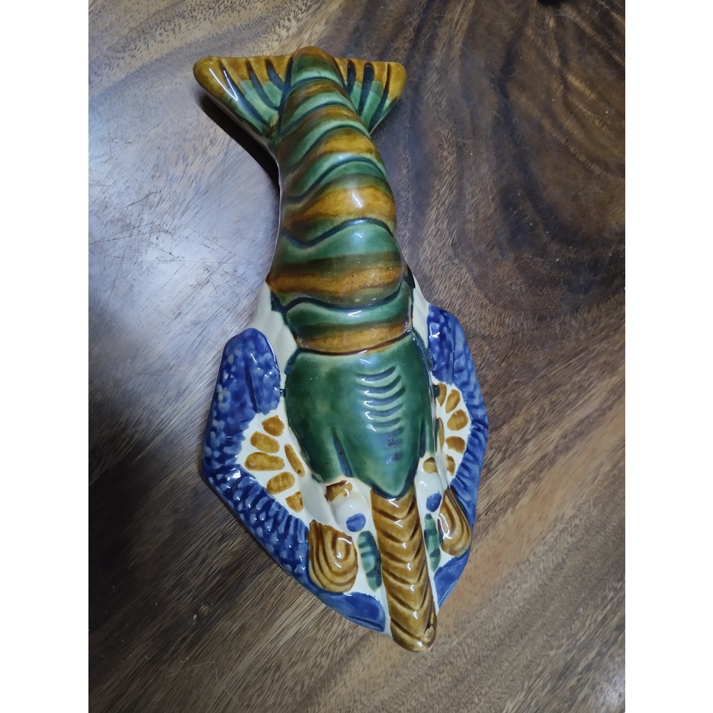 Gốm sứ hình con tôm treo tường