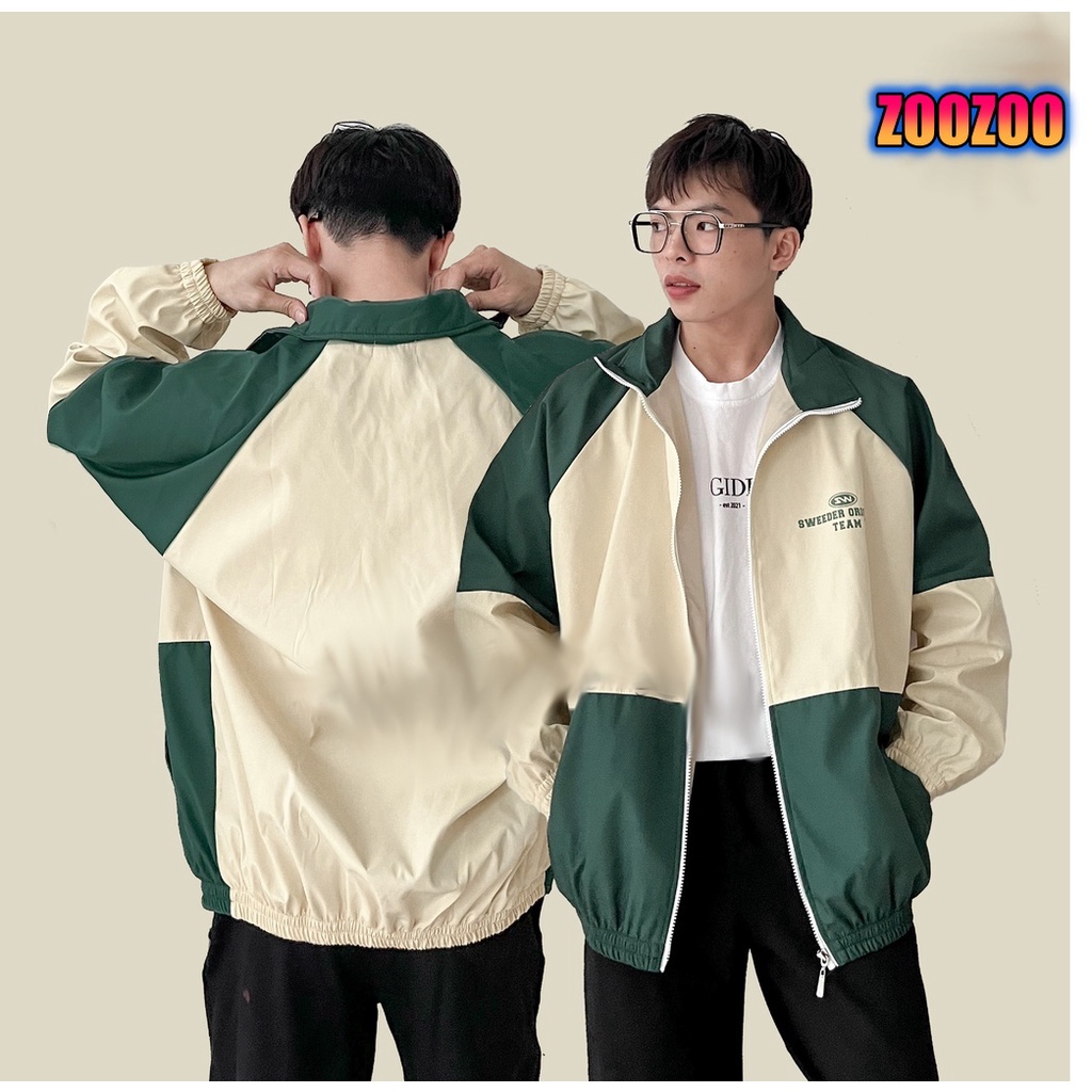 Áo Khoác Gió SWEEDER ORIGINAL siêu sang cực dễ phối đồ, Áo Khoác Dù 2 LỚP Unisex 1HITSHOP