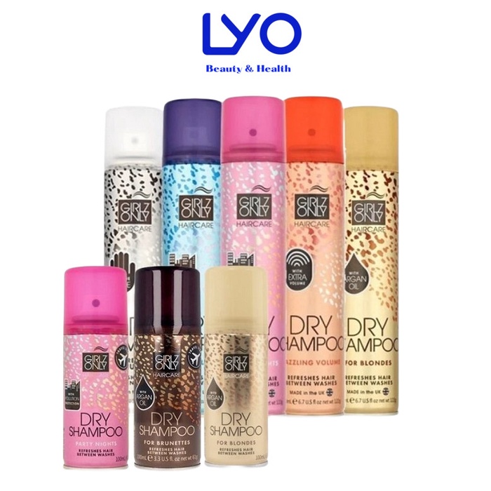 Dầu gội khô Girlz Only Dry Shampoo 200ml