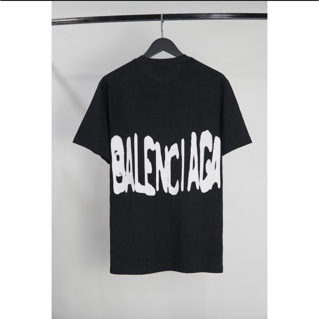 Áo Phông GUCCI BALENCIAGA Chất Liệu Cotton Hình In 5D - Áo Phông Cổ ...