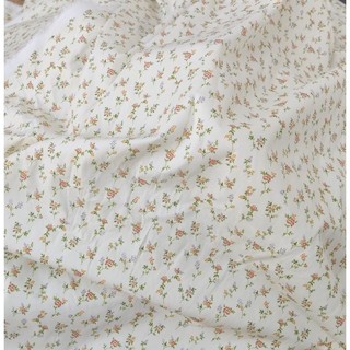 Thô cotton hoa cam
