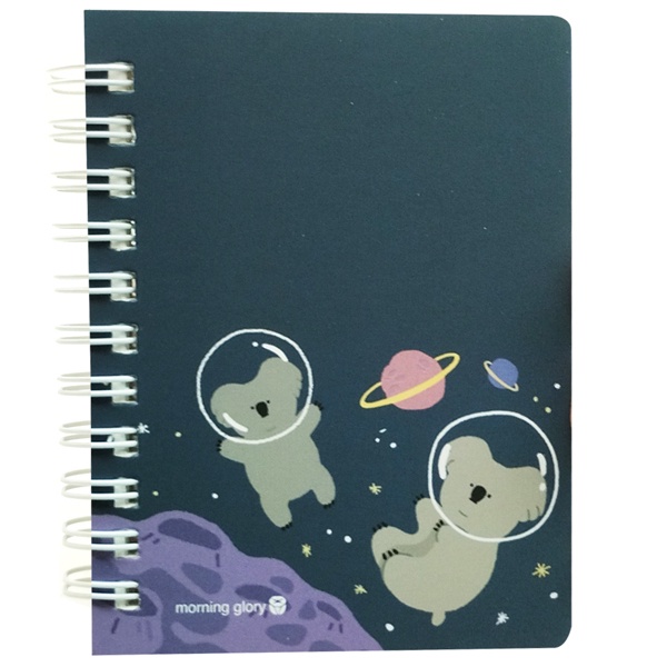 Sổ Lò Xo Ghi Chú Alala Ver.2 - Morning Glory 12001-86673 - Xanh Đen