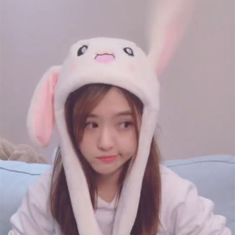 Mũ Tai Thỏ Nhồi Bông Phát Sáng Dễ Thương Vui Nhộn Dành Cho Trẻ Em ruiyan JP5