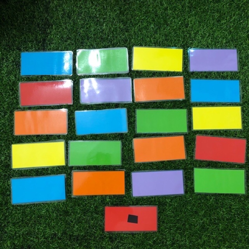 Set thanh chữ nhật 20 thẻ có nam châm