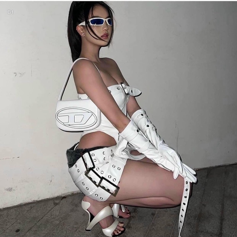 TÚI CẦM TAY KẸP NÁCH ĐEO CHÉO MINI DIESEL SIZE 20 SMANO BAGS HOẢ TỐC