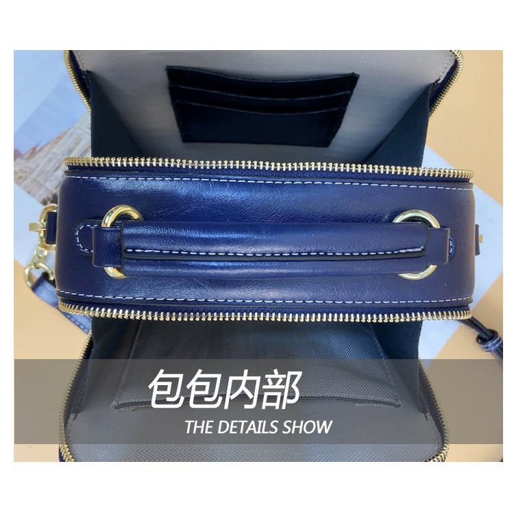 Túi Xách Đeo Vai Hình Vuông Cỡ Nhỏ Phối Dây Xích Dễ Thương Xinh Xắn