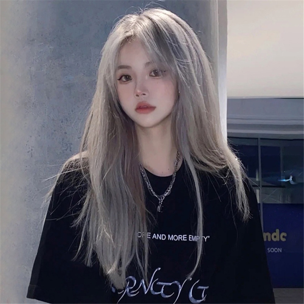 Tóc Giả Xoăn Dài 60CM Màu Đen Phong Cách Lolita Dành Cho Nữ