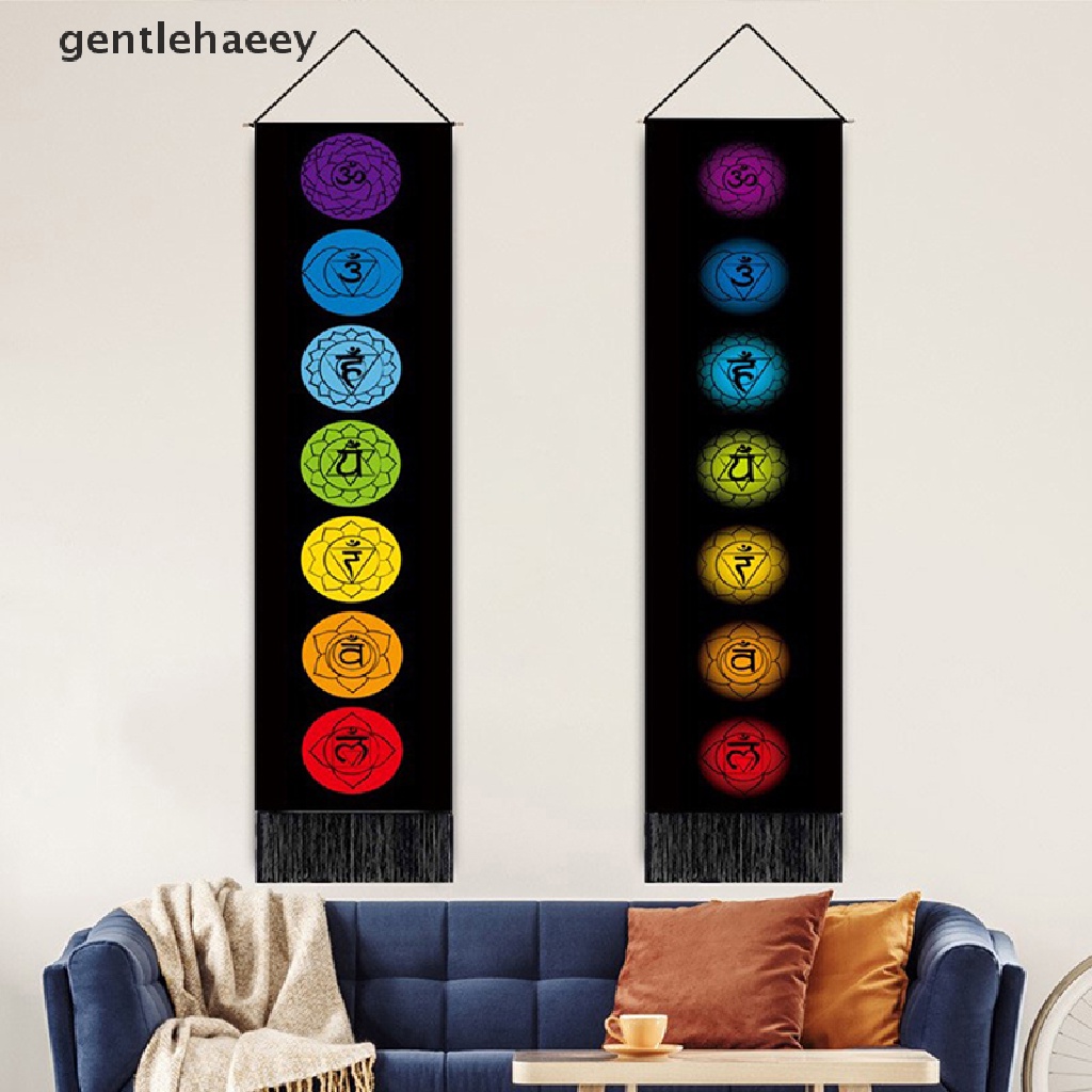 Thảm Treo Tường Trang Trí Phòng Ngủ / Yoga Chủ Đề Công Nghiệp Luân Xa Luân Xa Màu Đen