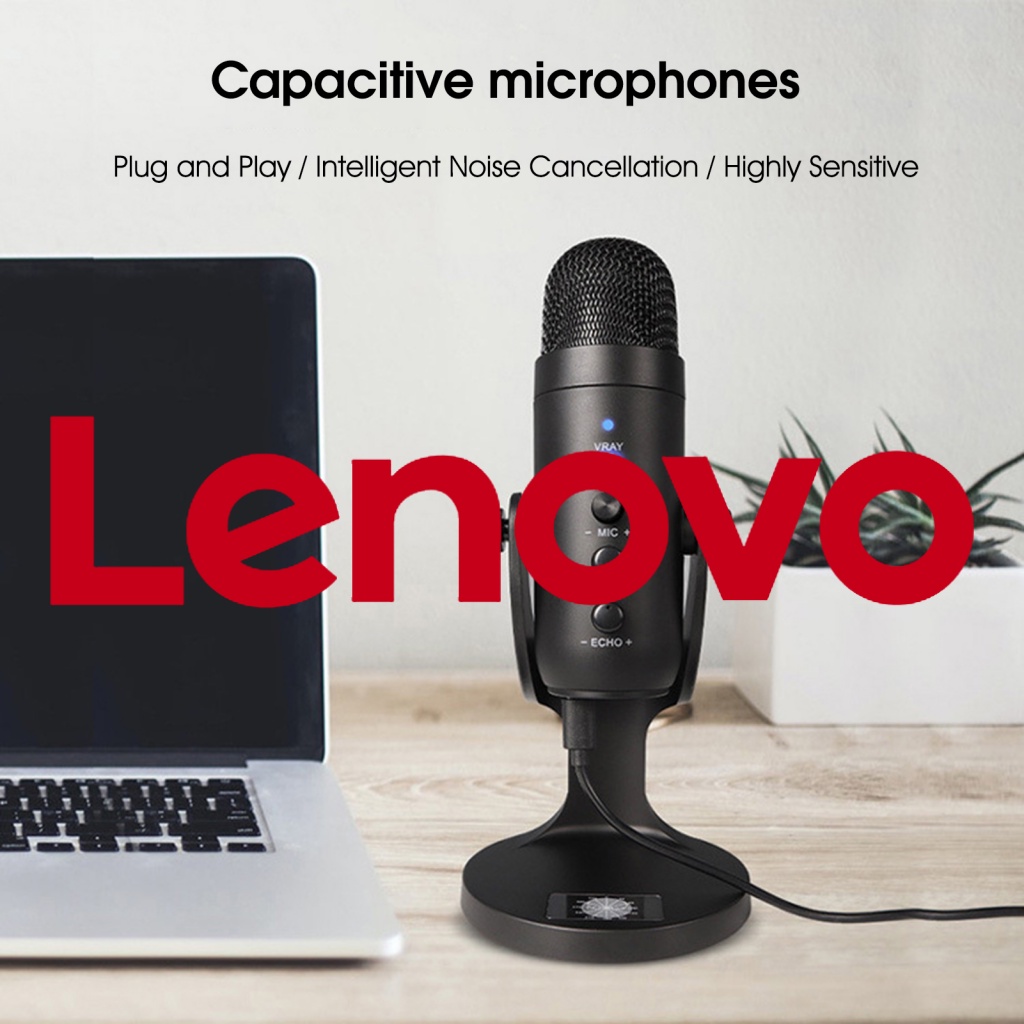 Micro MU900 Độ Nhạy Cao Giảm Tiếng Ồn Thông Minh Giao Diện USB Tiện Dụng Cho Họp / Họp