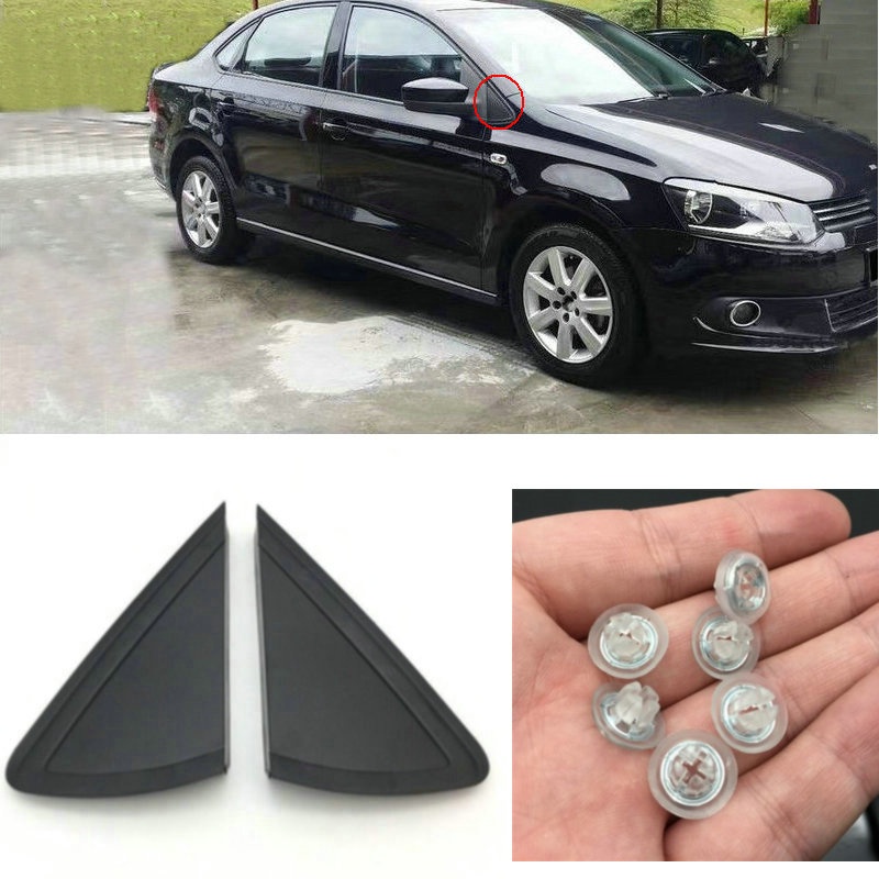 Đèn Led 6RU 6RU 6RU Chất Lượng Cao853273Phụ Kiện Cho Máy Hút Bụi 6RU / 6RU / 6RU853274 Gương Chiếu Hậu Hình Tam Giác Cho Polo sedan 2010-2020