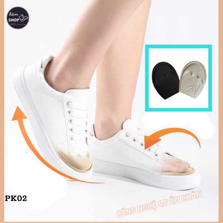 Miếng Lót Giày Êm Chân Lòng Bàn Chân Trước Và Giảm Size Khi Giày Rộng