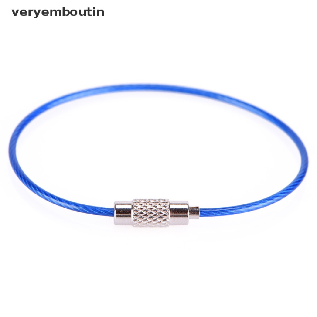 Bộ 5 Dây Móc Khóa Bằng Thép Không Gỉ Thời Trang