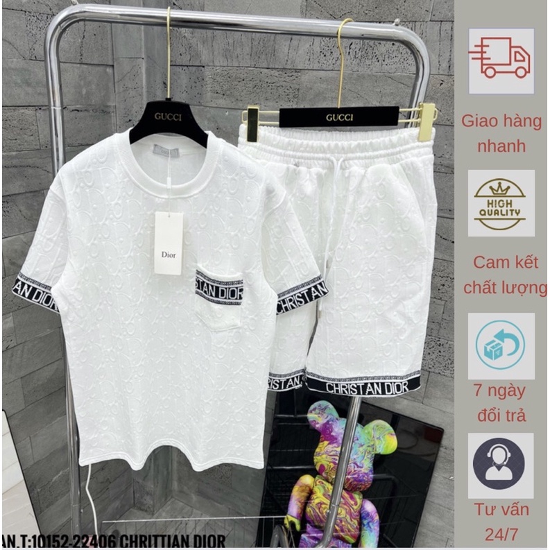 Bộ cộc tay cổ tròn dập vân bản SUPPER hàng QC cao cấp ( chuẩn hình ảnh 100%)