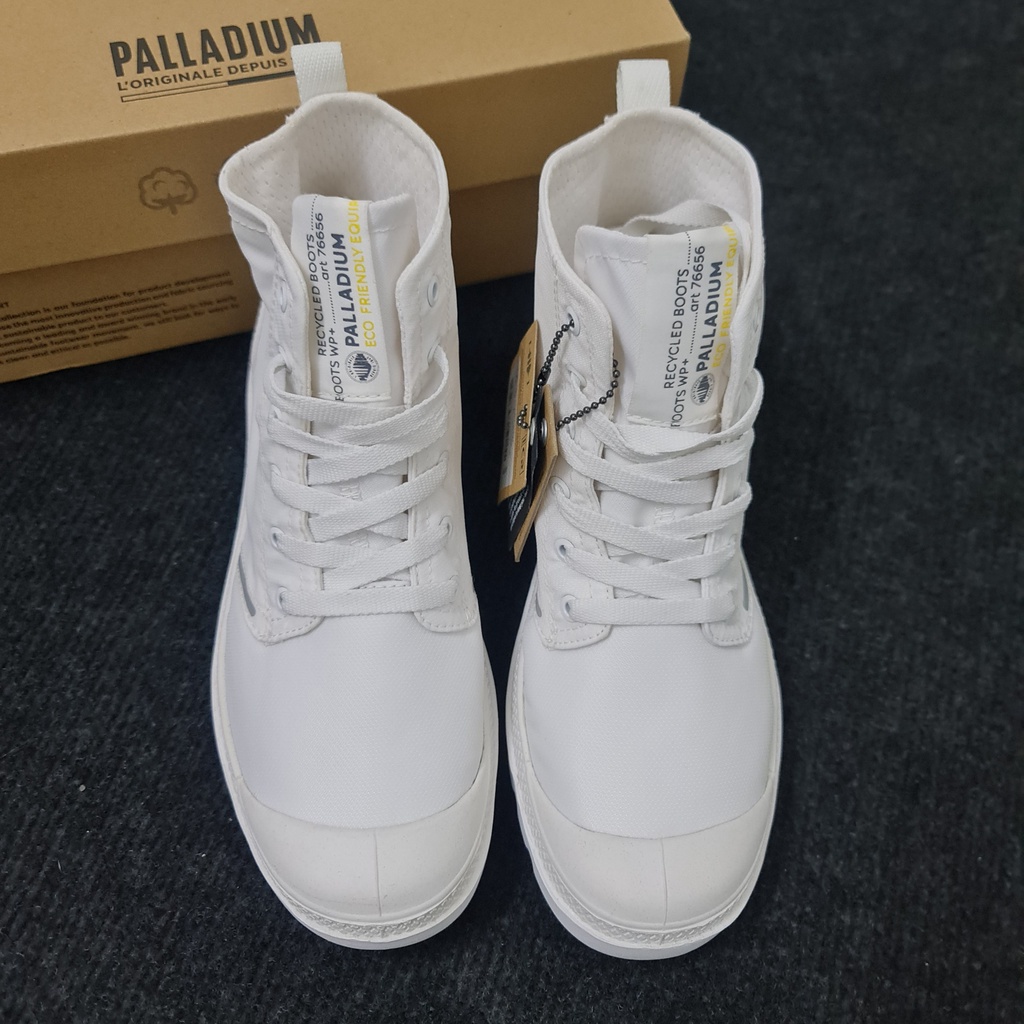 GIày Palladium cổ cao chống nước tái chế nữ