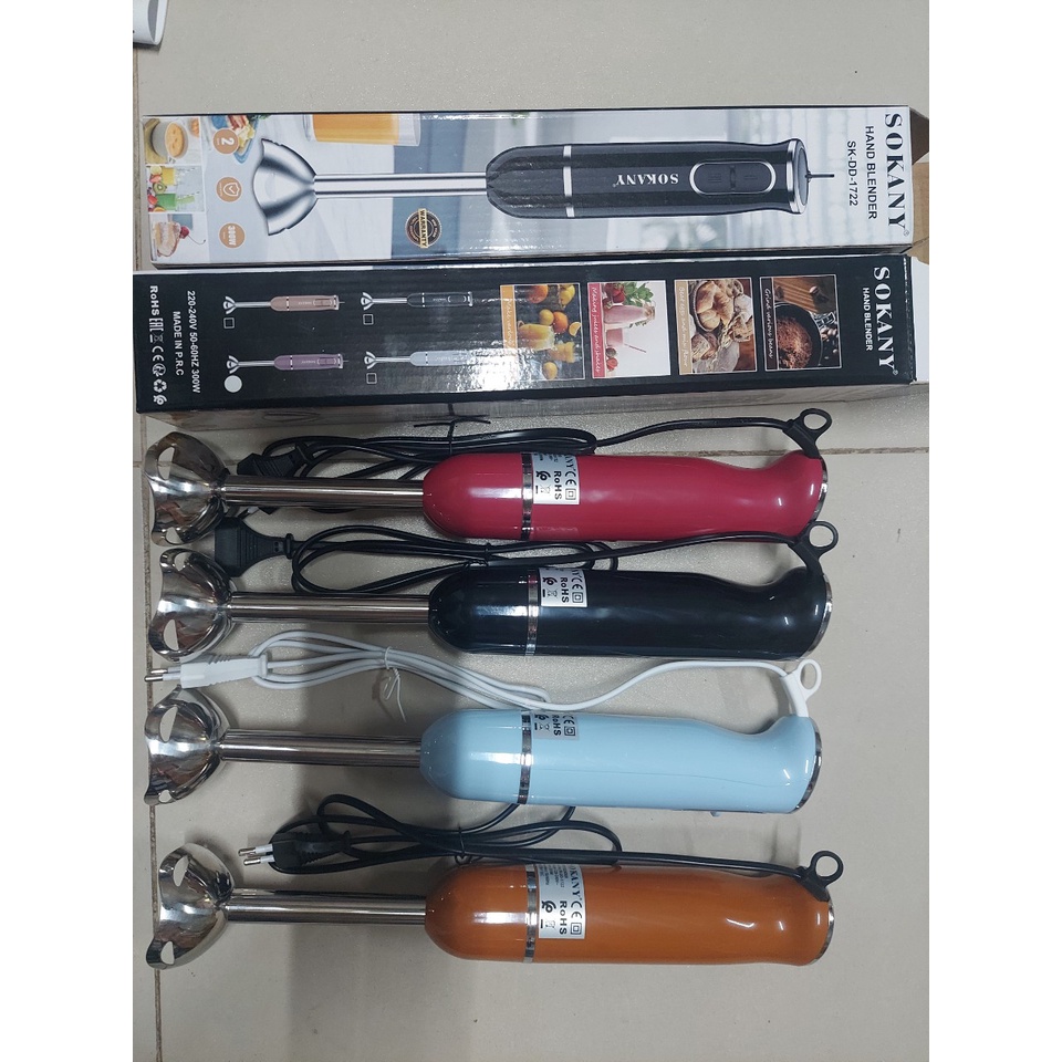 Máy Xay Cầm Tay Đa Năng Sokany HNHB250A - máy xay đa năng sokany đơn - tongkhogiadungmb