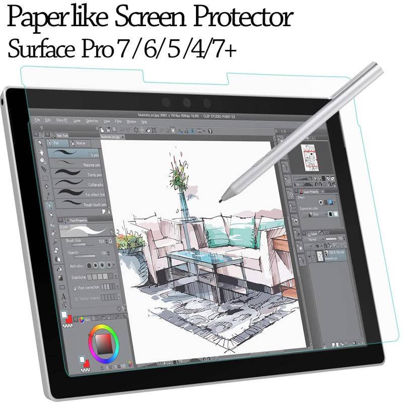 Dành Cho Microsoft Surface Book 1 2 3 13.5 Inch Vẽ Giấy Như Giấy Bảo Vệ Màn Hình Như Giấy Phim Matte