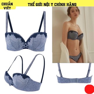 Áo ngực nữ bon bon bv-2534-áo lót mút dày-có gọng-phủ ren