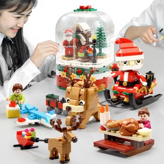 Bộ Đồ Chơi Lego Xếp Hình Giáng Sinh 249 Mảnh Ghép Thành Phố 601090