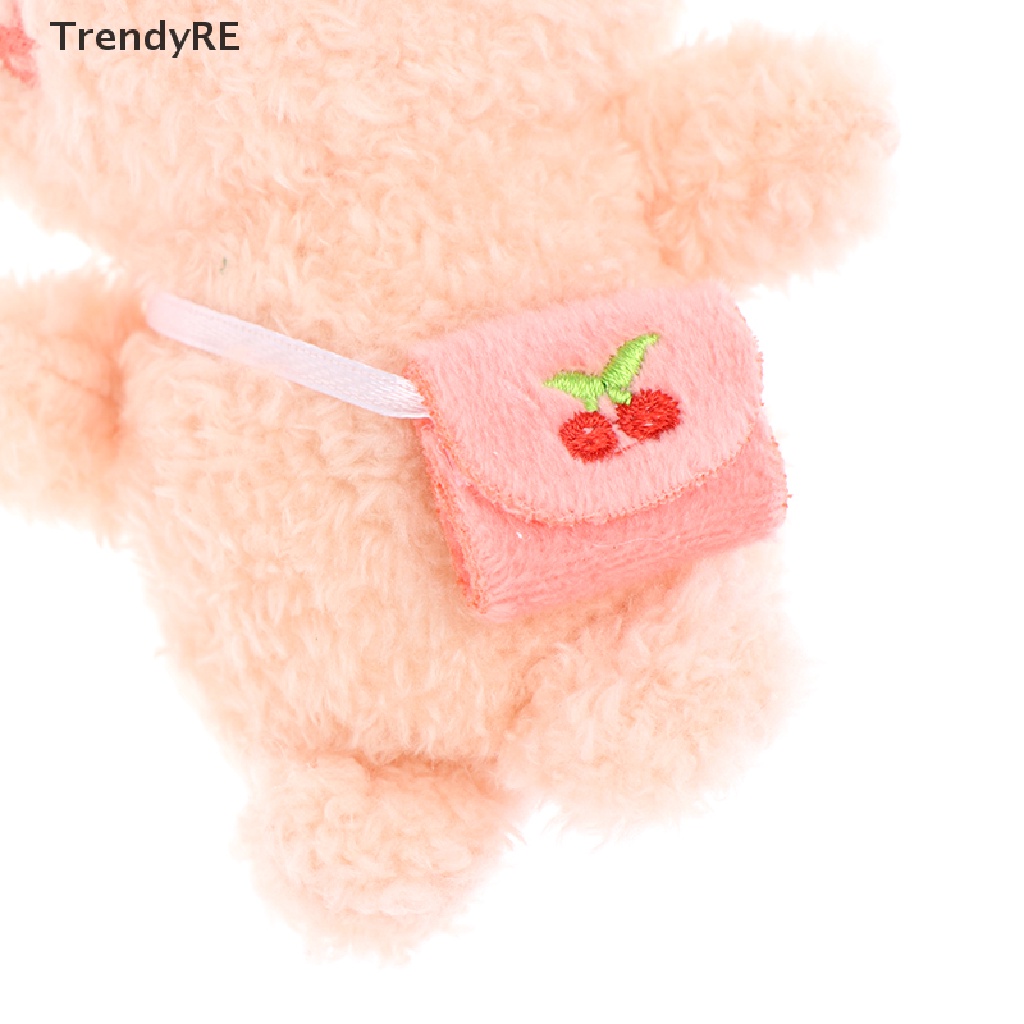 Móc Khóa Thỏ Nhồi Bông 13CM Đáng Yêu