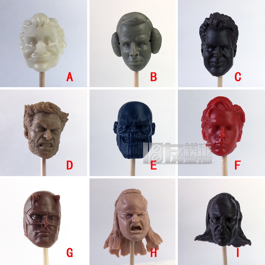 Dc Mô Hình Đầu Nhân Vật wolverine 20cm