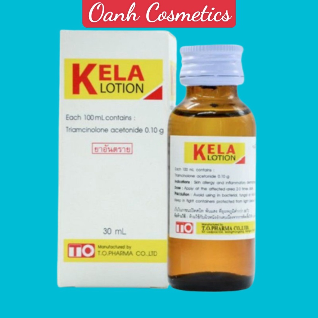 Kela Lotion -  Viêm lỗ chân lông