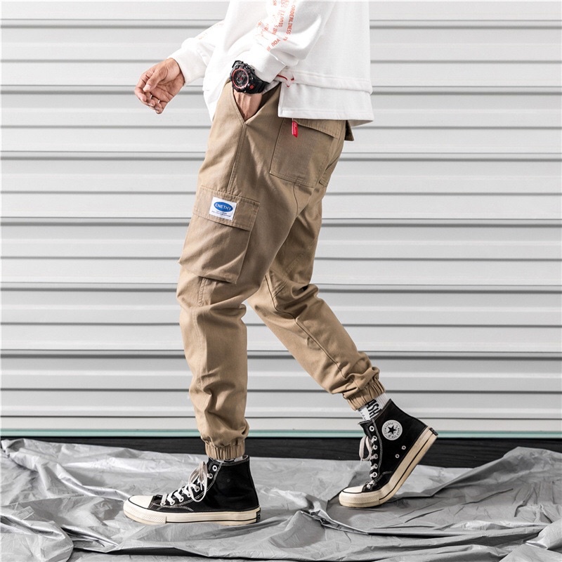 QUẦN JOGGER TÚI HỘP LOGO  THỜI TRANG Zenkocs3 MEN QUAN 096