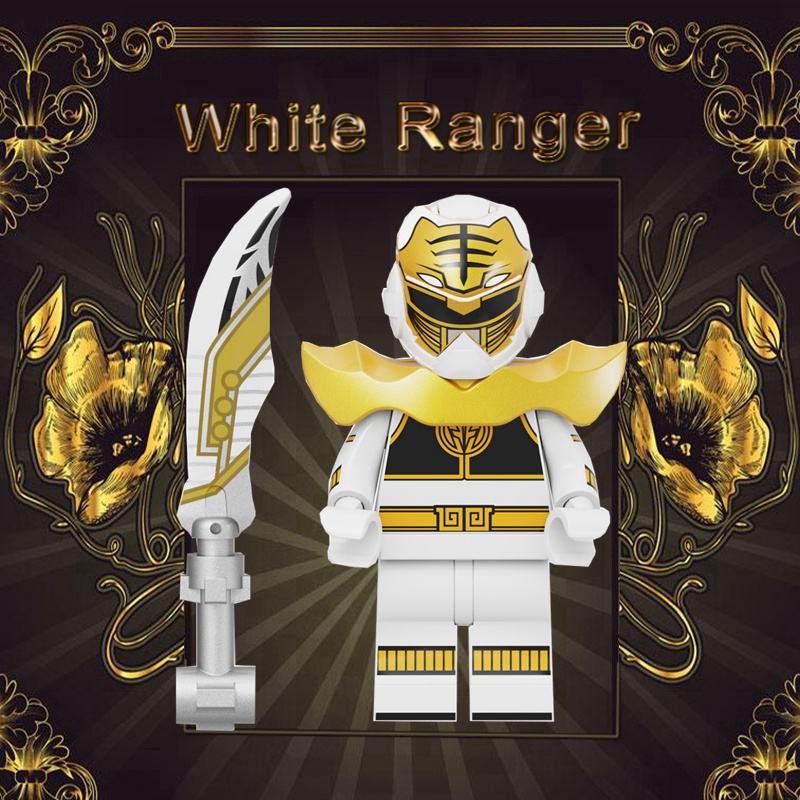 Đồ Chơi Lắp Ráp Mô Hình Power Rangers DIY Dùng Làm Quà Tặng Cho Bé