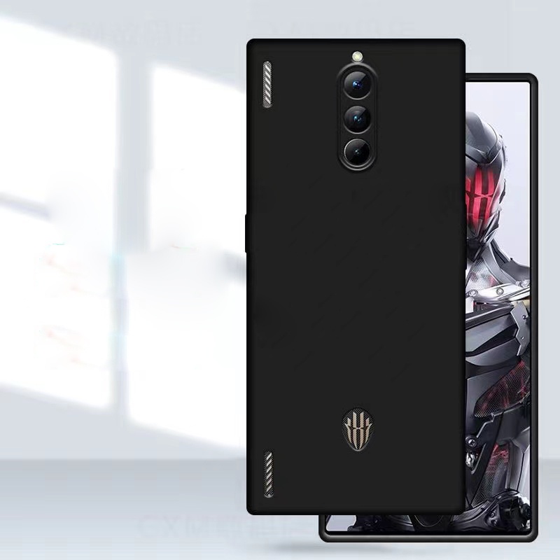 Ốp Điện Thoại TPU Dẻo Màu Đen Nhám Chống Sốc Thời Trang Cho Nubia Red Magic 8 Pro ZTE Redmagic8 Pro Plus 7 7S Funda