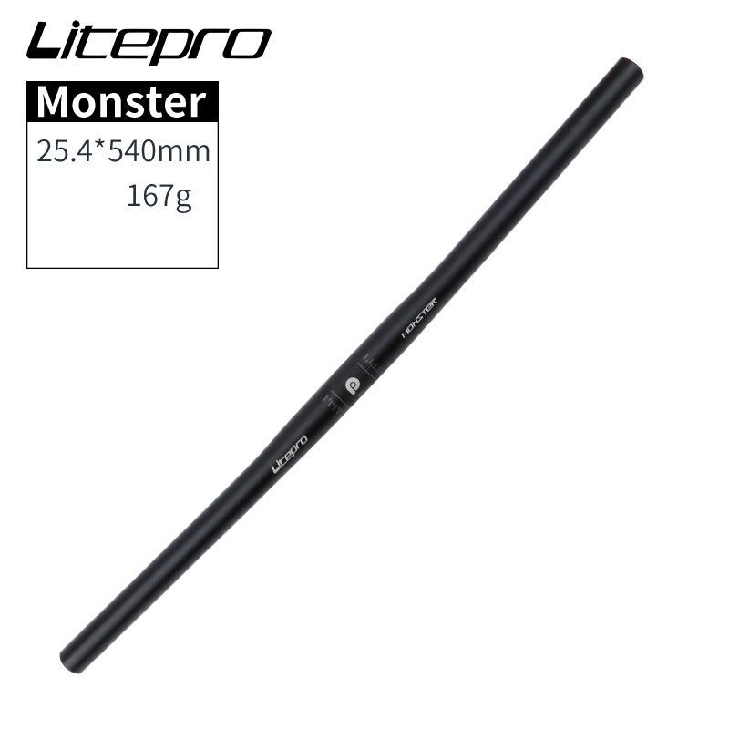 Tay Lái Xe Đạp Bằng Hợp Kim Nhôm Siêu Nhẹ 25.4 * 540 / 580mm