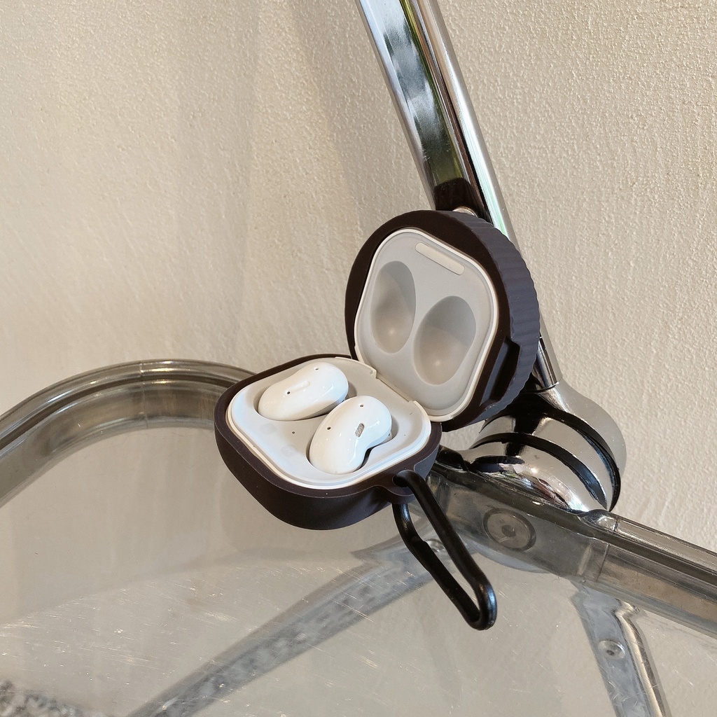 Vỏ Bảo Vệ Hộp Sạc Tai Nghe Samsung Galaxy Buds2 / Buds Pro / Live Họa Tiết Hoạt Hình Dễ Thương