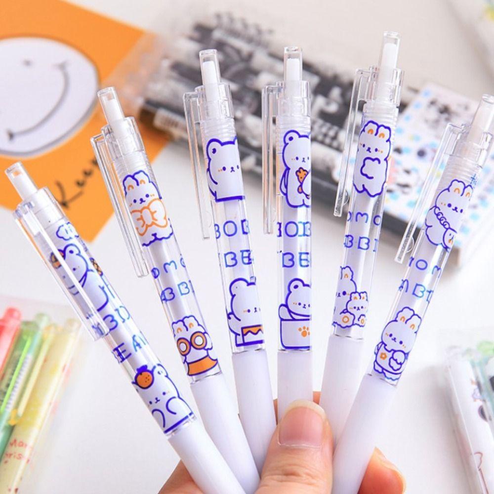 ELEGANT Gel Pen Set Creative Kawaii School Office Supplies Students Stationery Press Ballpoint Pen