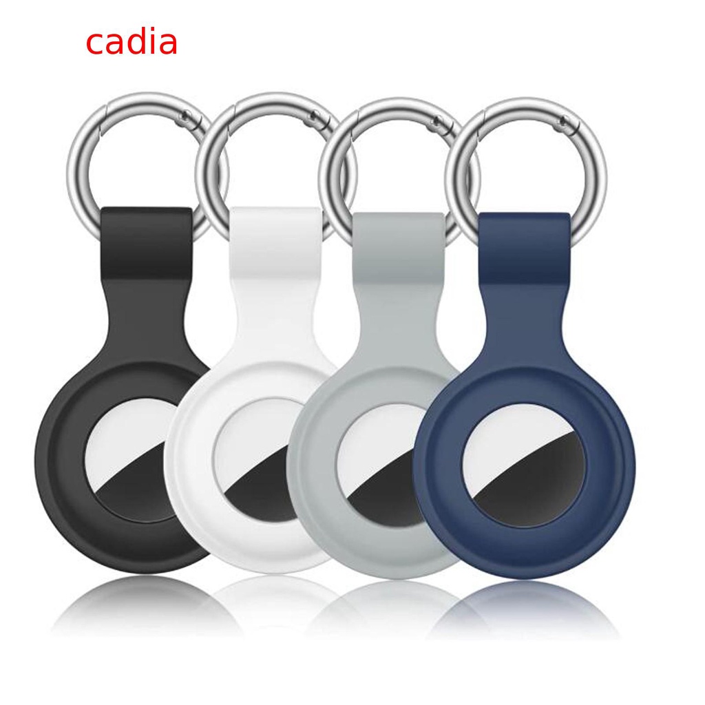 Móc Chìa Khóa Bằng Silicon Mềm Chống Thất Lạc Cho Airtag Finder Items CADIA ^