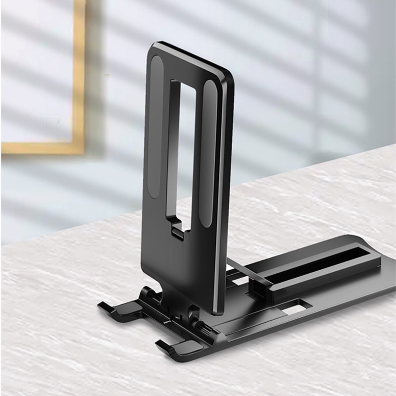 Giá Đỡ Điện Thoại / Máy Tính Bảng Bằng Nhựa Có Thể Gấp Gọn Tiện Dụng