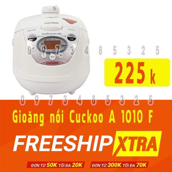 Gioăng nồi cơm điện Cuckoo 1010f