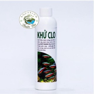 Dung Dịch Khử Clo Nước Máy- Thích Hợp Cho Bể Cá-Tép (230ml)