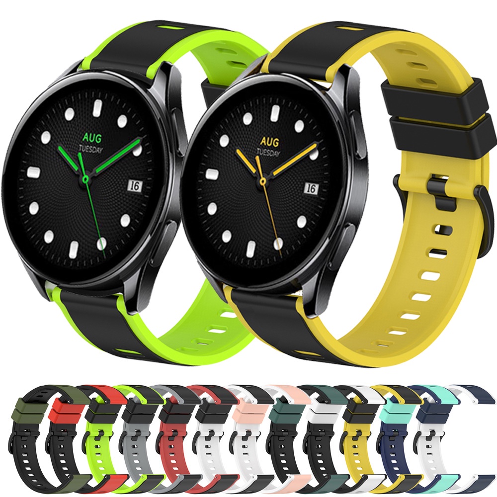 Dây Đeo Silicon 22mm Cho Đồng Hồ Thông Minh Xiaomi Watch S2 46mm 42mm / MI Watch S1 Pro 2